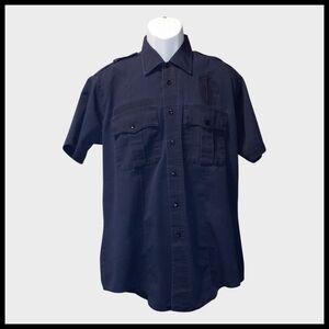 Elbeco Uniform/Work Shirt  Midnight Navy